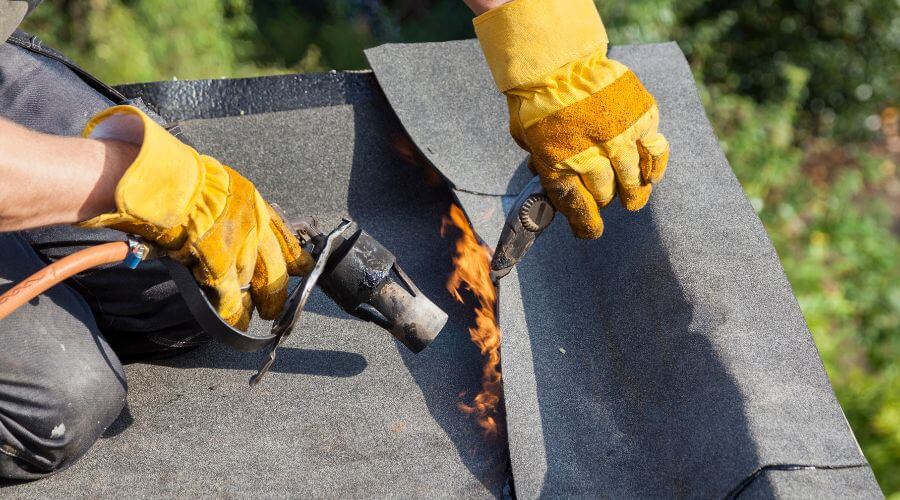 Professional gutter cleaning in Doucette, TX